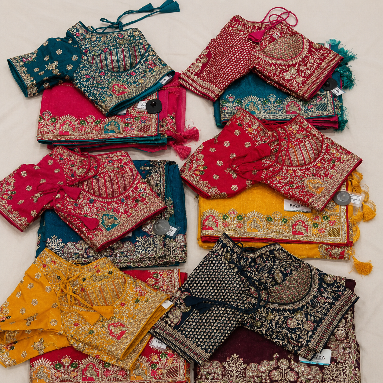 Soft Silk Paithani Aari Work Blouse
